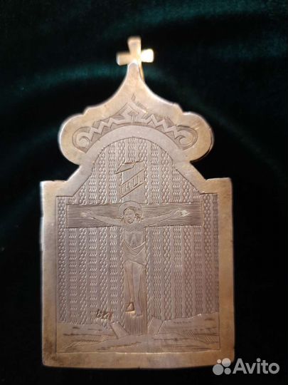 Дароносица серебро,позолота,84 пр.,Россия