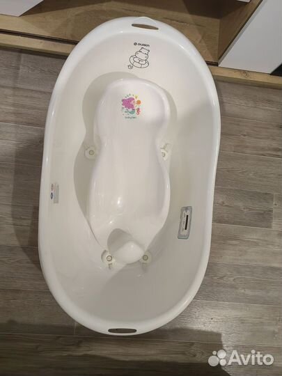 Ванночка для купания с горкой