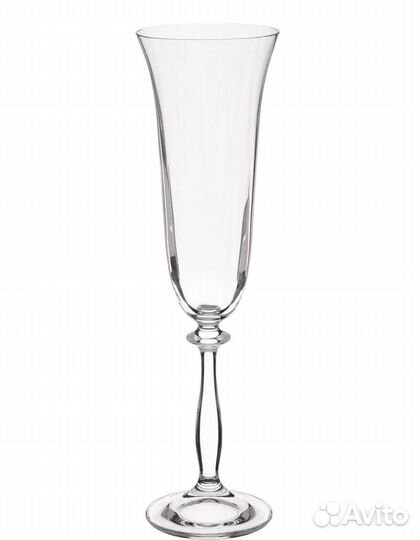 Бокалы фужеры богемия для шампанского и напитков