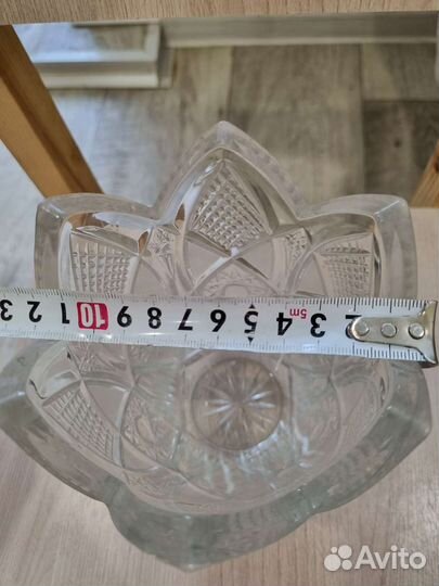 Ваза хрустальная СССР