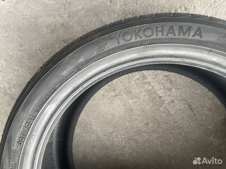 Yokohama Advan Sport V105 245/40 R19 и 275/35 R19