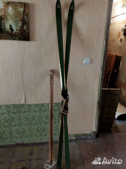Лыжи деревянные СССР
