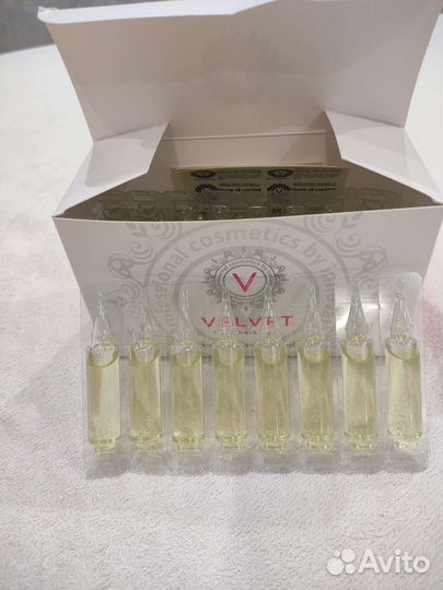 Ампулы Velvet для бровей и ресниц