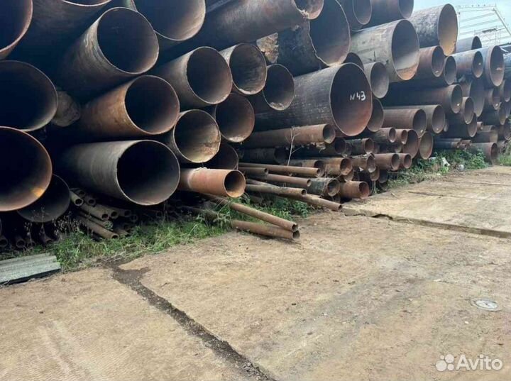 Труба 219х6 мм б/у в котлован