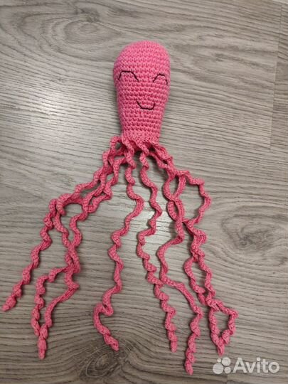 Игрушка развивающая осьминог 0+