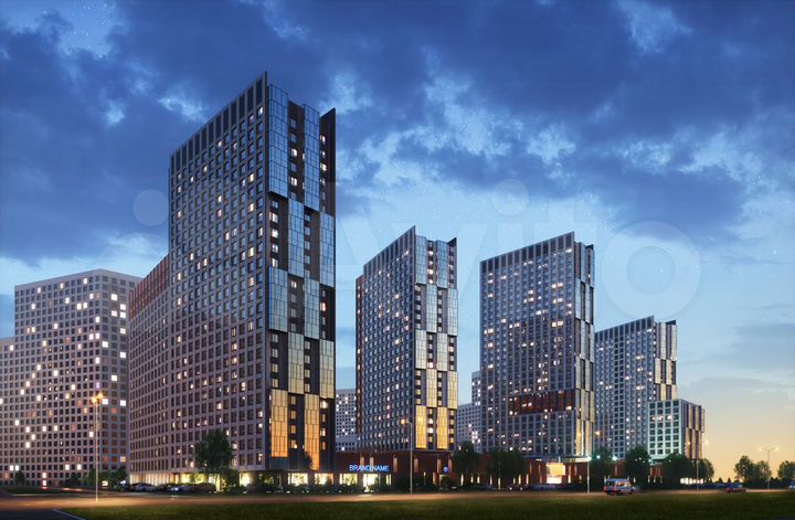 2-к. квартира, 59,3 м², 21/26 эт.