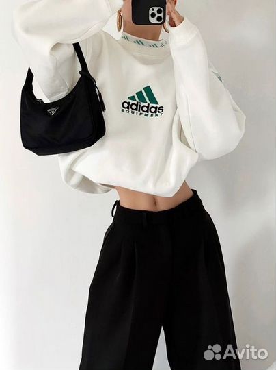 Винтажный свитшот Adidas Equipment Vintage 90s y2k