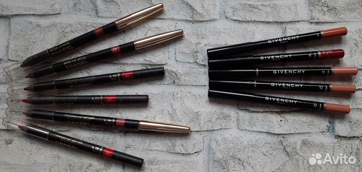 Карандаши для губ, глаз, бровей, тени, корректоры