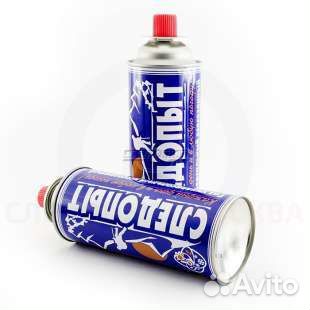 Газ в баллонах. Цанговые баллоны. Газовый баллон