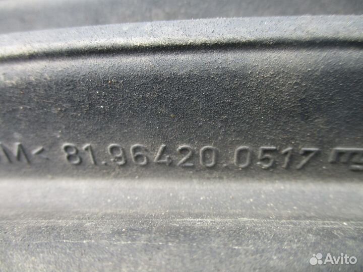 Гофра воздухозаборника MAN 81964200517