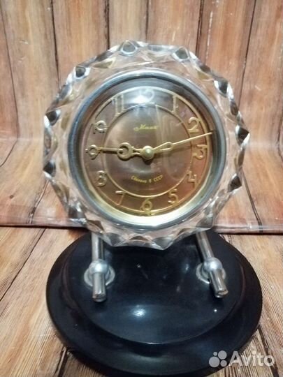 Часы Маяк в хрустале, СССР