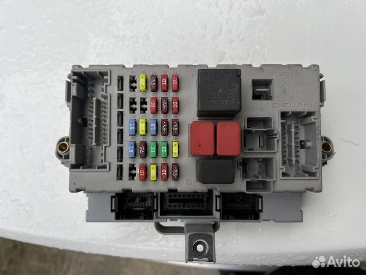 Блог предохранители салона на fiat doblo