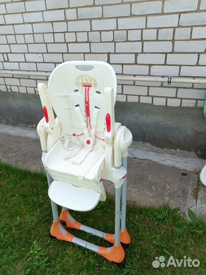 Стульчик для кормления chicco polly