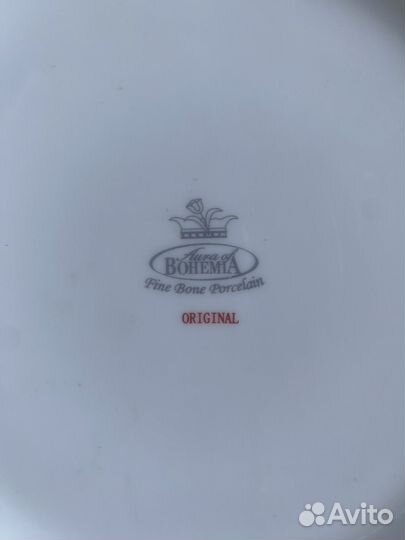 Набор детской посуды bohemia фарфор