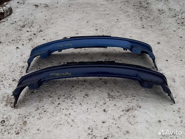 Бампер задний Фольксваген Поло 4 рестайлинг ориг