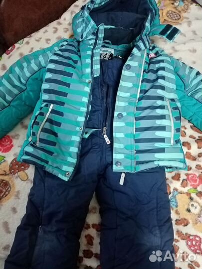 Зимний костюм для мальчика 110