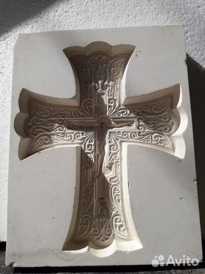 Гипсовая форма Крест