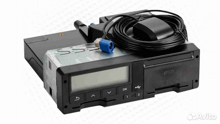 Автомобильный тахограф Атол Drive.С установкой