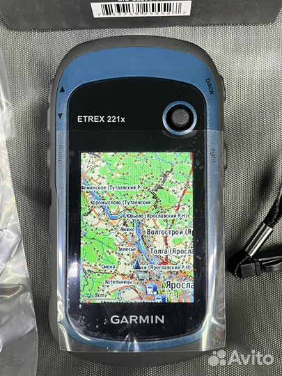 Навигатор garmin etrex 221Х, новый, с картами