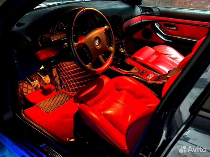 Автоковрики на заказ на BMW 5 E39 2003г