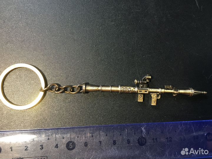 Брелок RPG 7 оружие металл