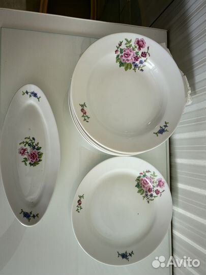 Посуда СССР зик, Дулево