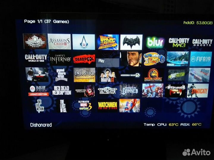 Playstation 3 500gb + 80 игр