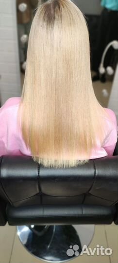 Кератиновое выпрямление