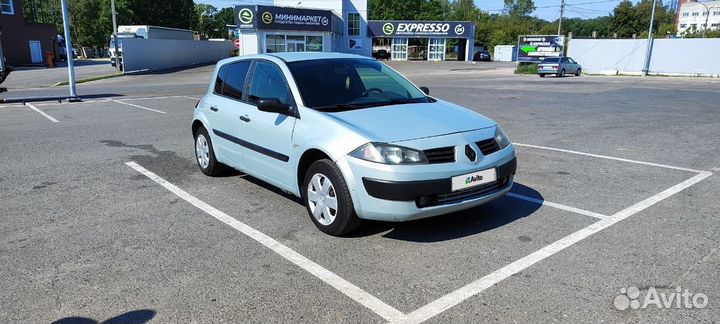 Renault Megane 1.4 МТ, 2004, 265 500 км