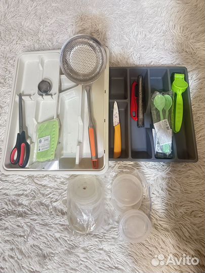 Мелкая кухонная утварь пакетом 15 предметов