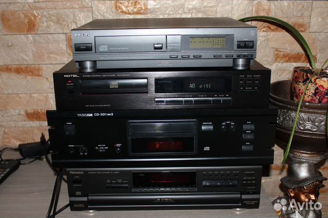 CD Pioneer,Rotel,Tascam
