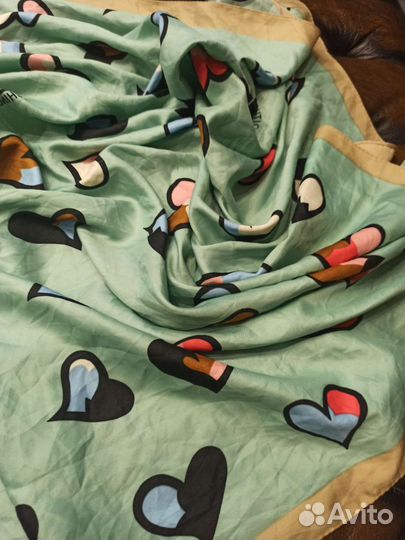 Платок moschino и elie saab шелк оригинал италия