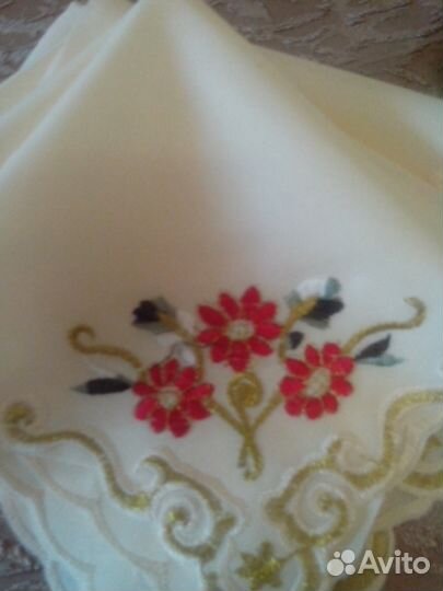 Салфетки сервировочные с вышивкой