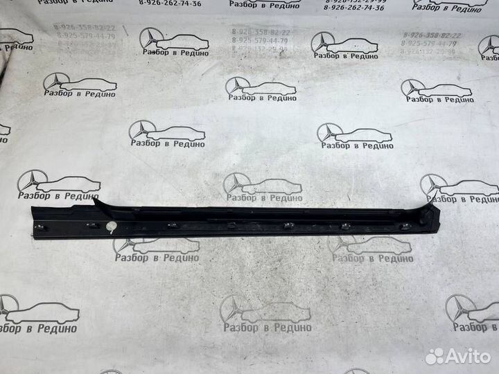 Накладки порогов внутренние w215 CL-class 113.9