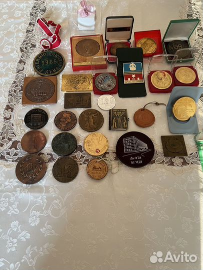 Настольная медаль СССР