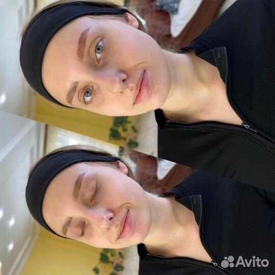 Ламинирование бровей, окрашивание бровей