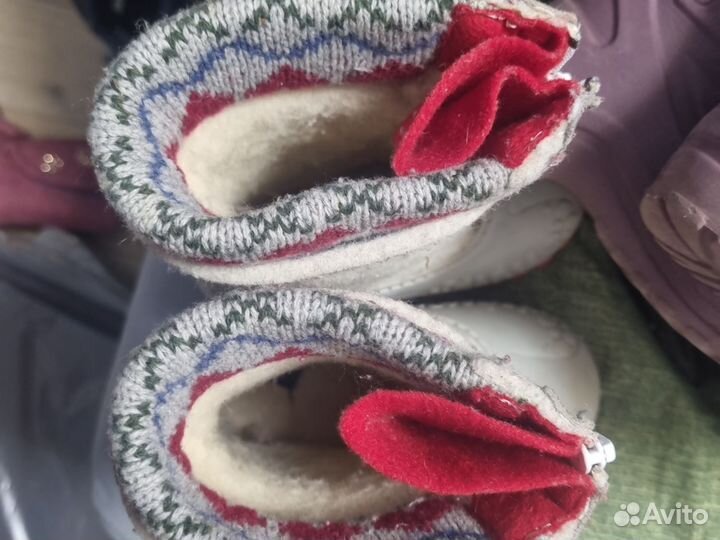 Валенки Капика 24 для девочки и Сноубутсы