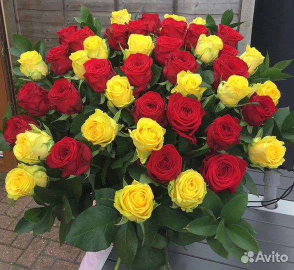 Букет из 51 розы