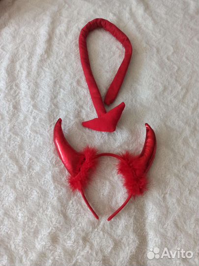 Рожки и хвостик чёртика