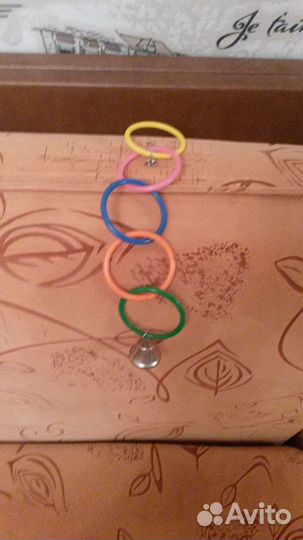 Игрушки для попугая