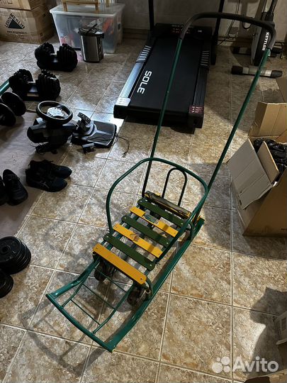 Санки с колесами