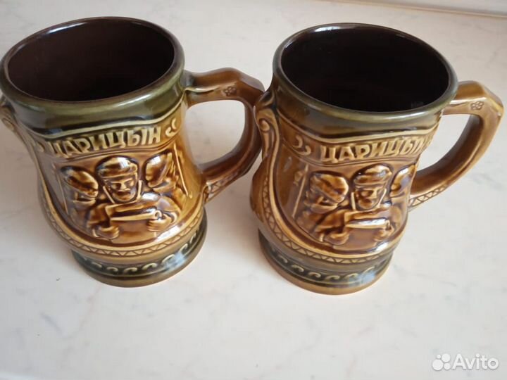 Пивные кружки СССР керамика