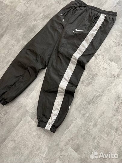 Спортивные штаны nike плащевка swoosh зима