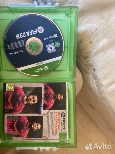 Fifa 23 xbox one диск на русском языке