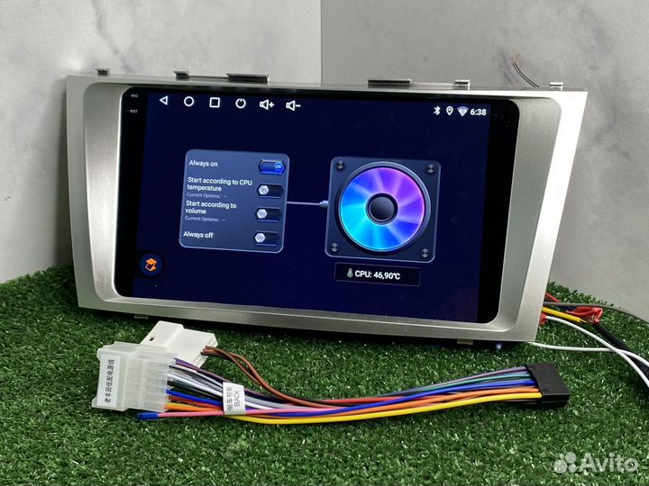 Магнитола на toyota camry 40 2006-2011 арт828