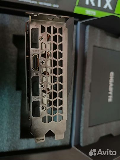 Видеокарта Gigabyte RTX 3070 Gaming OC 8гб