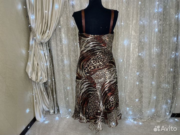 Платье женское вечернее шелк 44 46