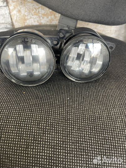 Противотуманные фары lED. Лада Тревел . Веста