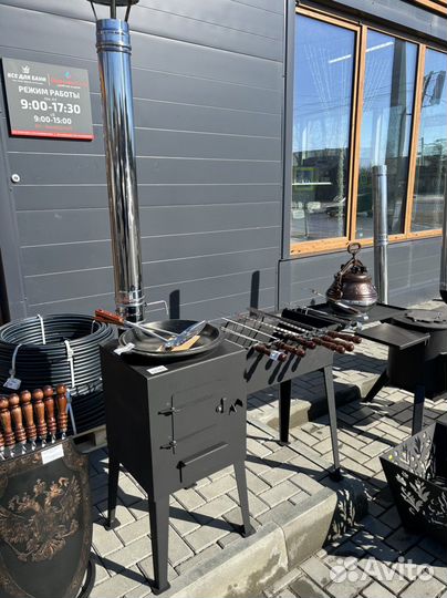 Мангалы, печи, казаны