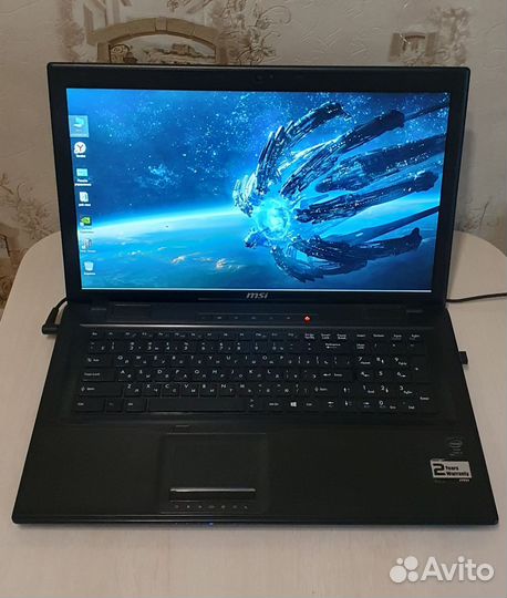 17.3 MSI ge 70 GTX